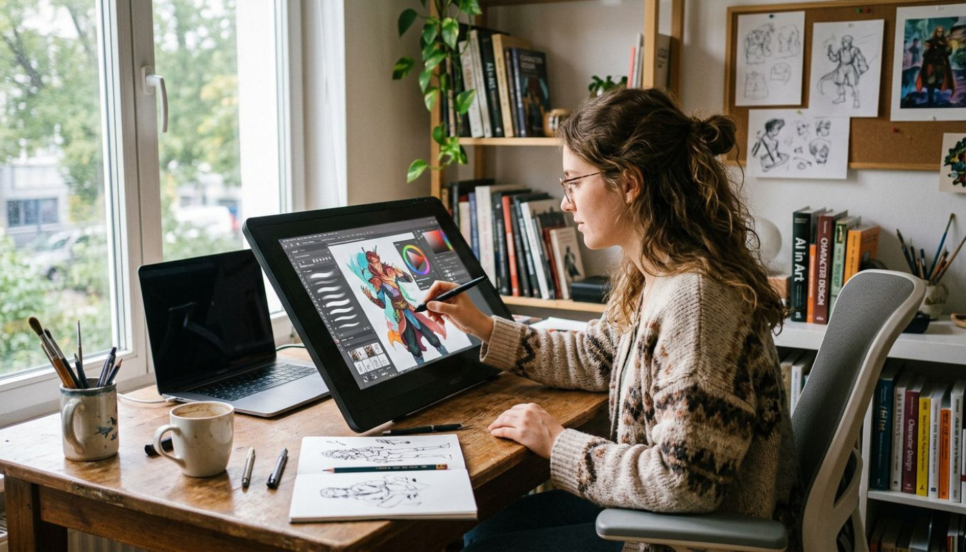 Pourquoi les outils d’IA transforment-ils la façon d’apprendre l’illustration ?